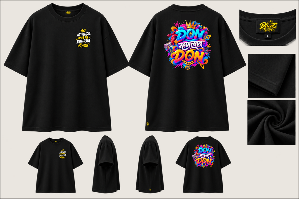 Don Mhantyat Don - Men's Premium Oversize Tshirt