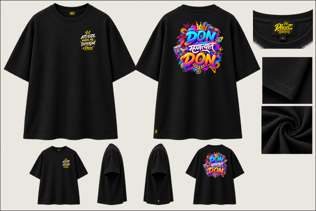 Don Mhantyat Don - Men's Premium Oversize Tshirt