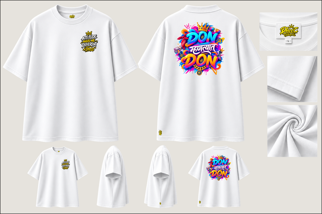 Don Mhantyat Don - Men's Premium Oversize Tshirt