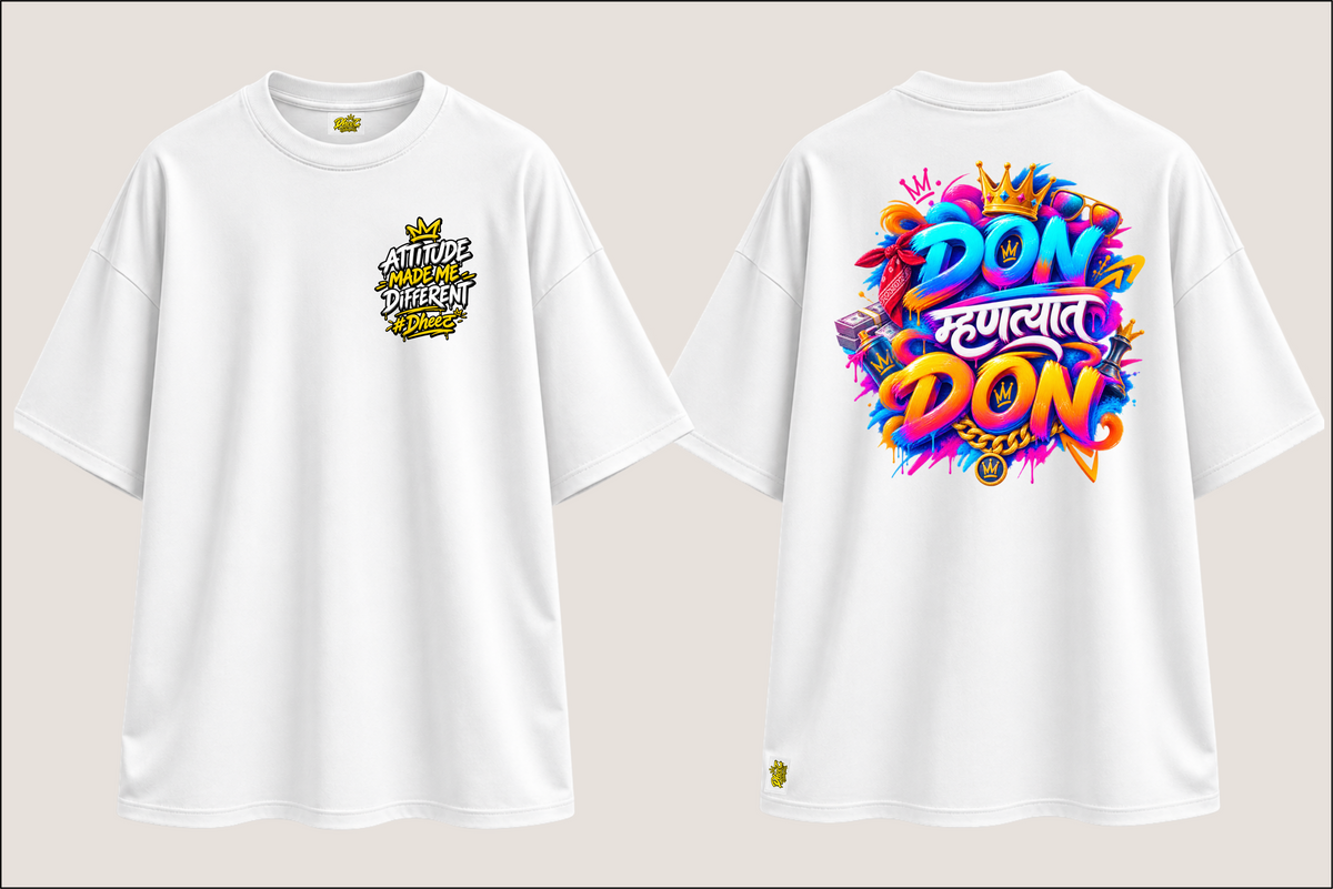 Don Mhantyat Don - Men's Premium Oversize Tshirt