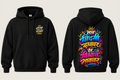 Laav Jindagi Davavar Thev Vishwas Bhavavar - Kids Premium Pullover Hoodie