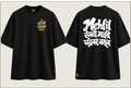 Mehfil Rangti Mazi - Women's Regular Printed Oversize Tshirt